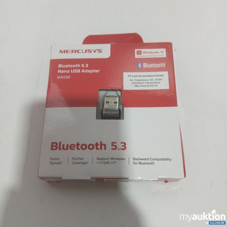 Artikel Nr. 877209 Artikel Nr. 877209: Mercusys Bluetooth 5.3 Nano USB Adapter MA530