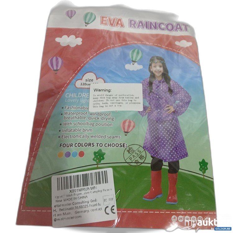 Artikel Nr. 914209: Eva Children Raincoat 