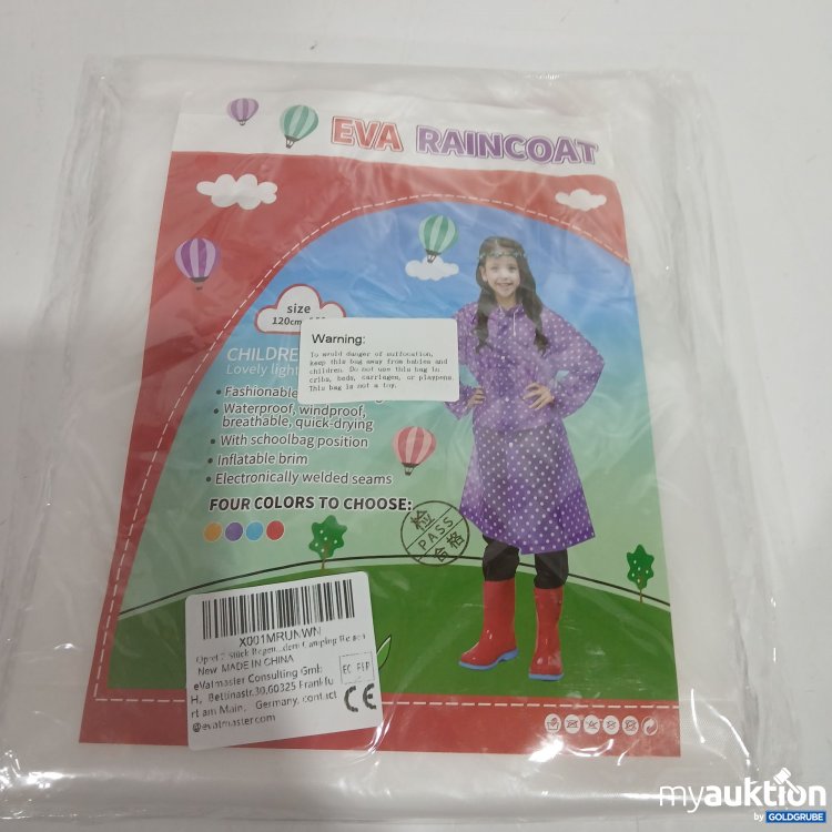 Artikel Nr. 914209: Eva Children Raincoat 