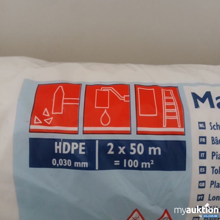 Artikel Nr. 921209: Malerfolie 2x50 m