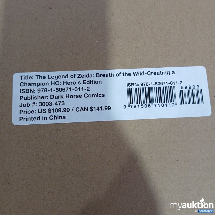 Artikel Nr. 956209: The Legend of Zelda Breath of the Wild Creating a Champion HC Hero Esition 