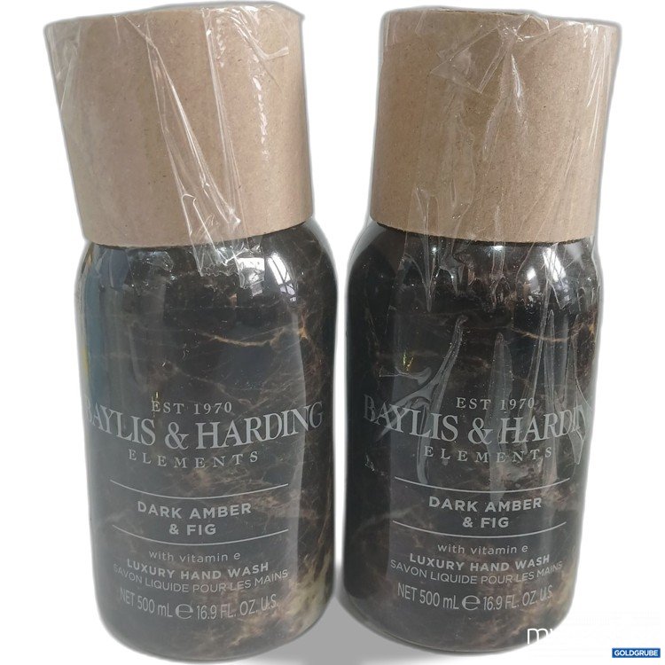 Artikel Nr. 994209 Artikel Nr. 994209: Baylis & Harding Luxury Hand wash Dark Amber & Fig je 500ml
