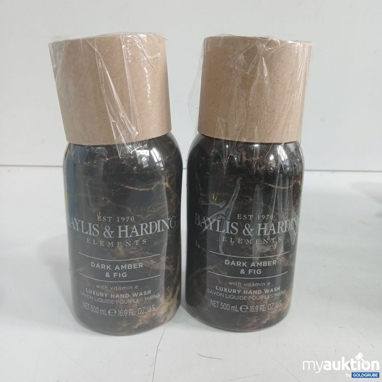 Artikel Nr. 994209 Artikel Nr. 994209: Baylis & Harding Luxury Hand wash Dark Amber & Fig je 500ml