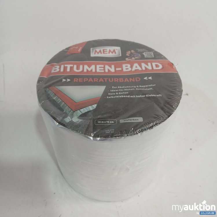 Artikel Nr. 461210: Mem Bitumen-Band Reperaturband 10m x 15cm 