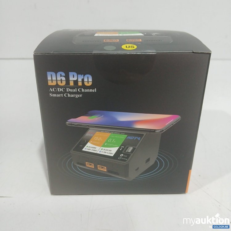 Artikel Nr. 465210 Artikel Nr. 465210: D6 Pro AC/DC Dual Channel Smart Charger