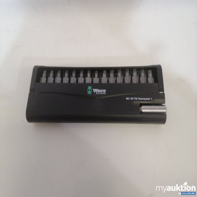 Artikel Nr. 773210 Artikel Nr. 773210: Wera Bit-Check BC 30 TX Universal 1