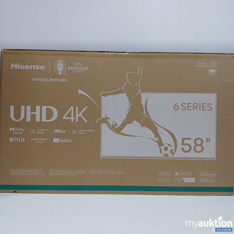 Artikel Nr. 805210 Artikel Nr. 805210: Hisense UHD 4K 58" 6 Series 92225