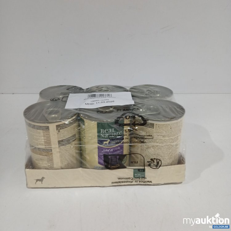 Artikel Nr. 809210: Real Nature Hundefutter Adult Mixpaket 6x400g