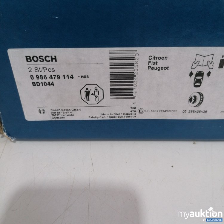 Artikel Nr. 833210 Artikel Nr. 833210: Bosch Bremsscheibe 0986 479 119, BD1044, 2Stk.