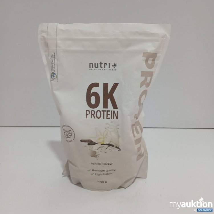Artikel Nr. 847210 Artikel Nr. 847210: Nutri 6K Protein Vanilla Flavour 1000g