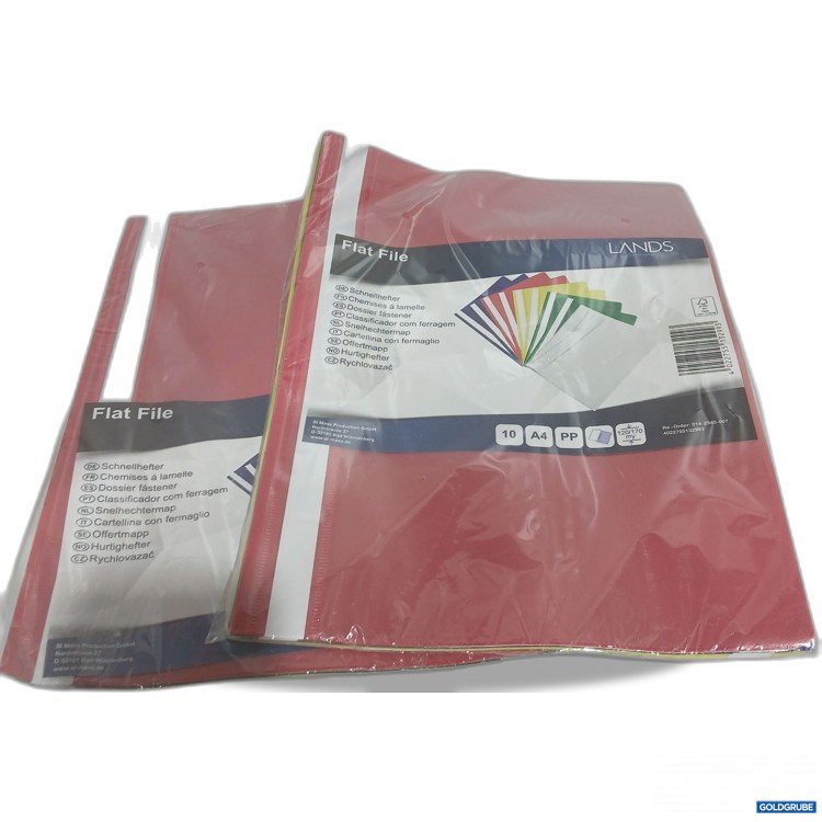 Artikel Nr. 882210: Lands Schnellhefter bunt A4 10er Pack 