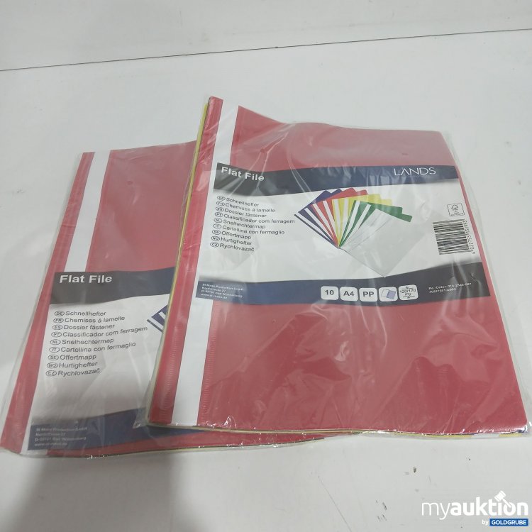 Artikel Nr. 882210: Lands Schnellhefter bunt A4 10er Pack 
