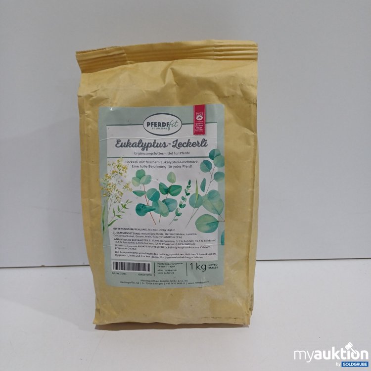 Artikel Nr. 897210 Artikel Nr. 897210: Pferdefit by Loesdau PferdeSnacks 1kg