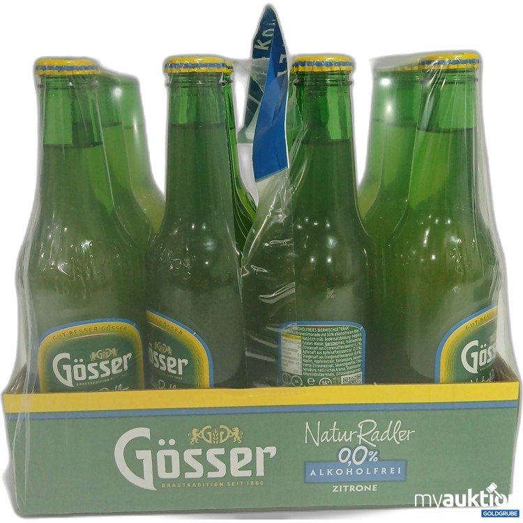 Artikel Nr. 916210: Gösser Natur Radler 0,0% Alkoholfrei Zitrone 12x0,33L