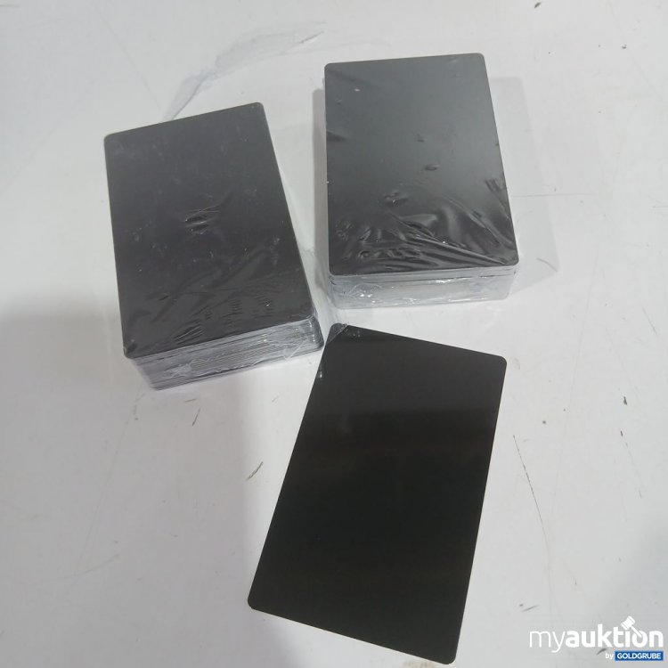 Artikel Nr. 920210: Aluminium Blanko Karten Set