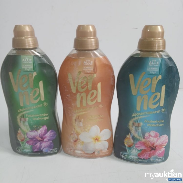 Artikel Nr. 977210: Vernel Aromatherapie Faszinierender Dschungel, Sinfonie Frangipani, Zauberhafte Malediven, je 46 Wäschen