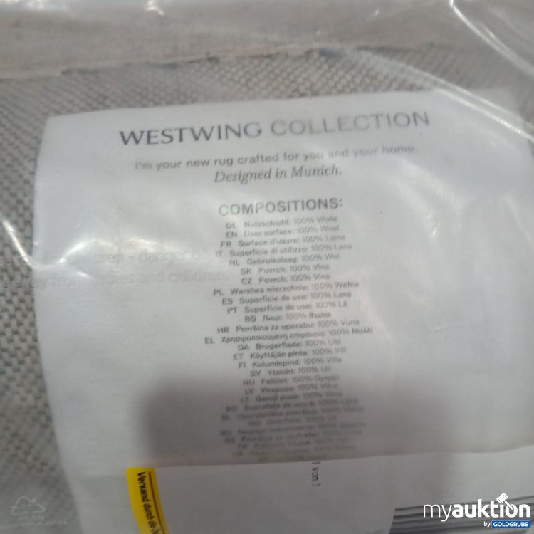 Artikel Nr. 982210: Westwing Collection Teppich  100% Wolle