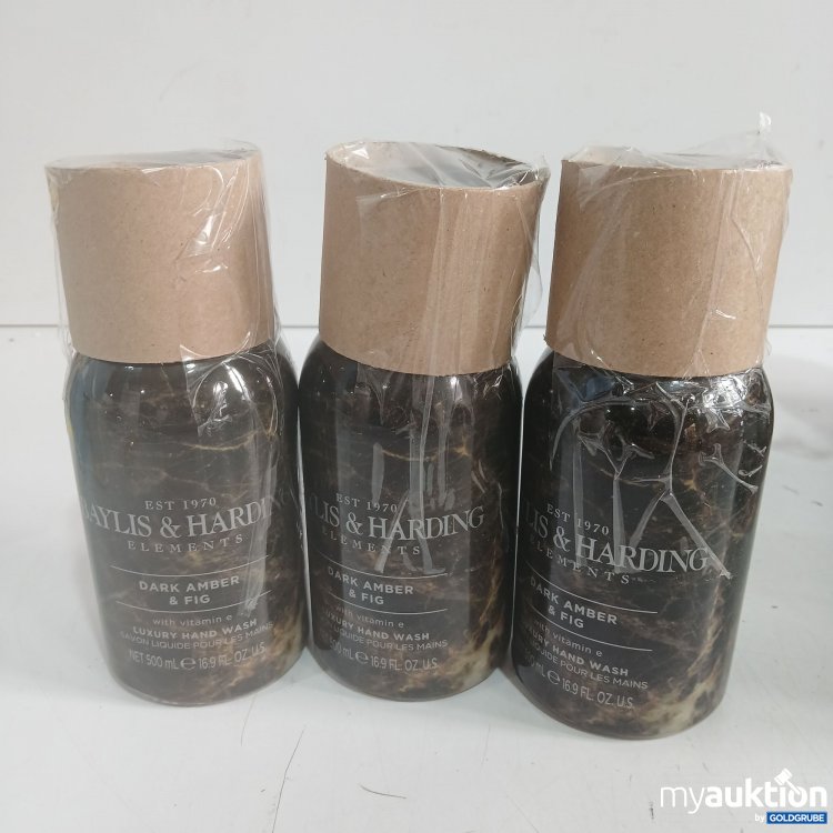 Artikel Nr. 994210 Artikel Nr. 994210: Baylis & Harding Luxury Hand wash Dark Amber & Fig je 500ml
