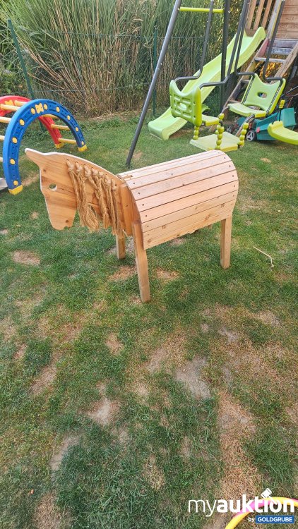 Artikel Nr. 397211: Holzpferd höhenverstellbar (2 Höhen)