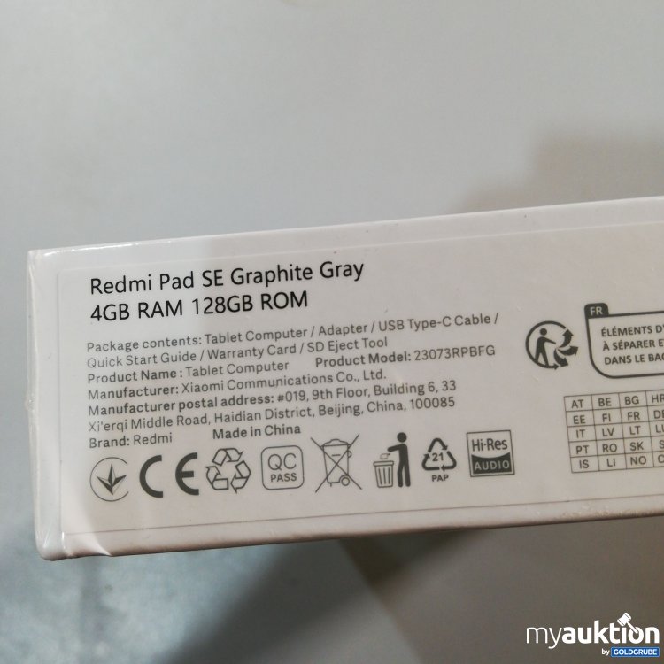 Artikel Nr. 722211: Redmi Pad SE Graphite Gray 128GB
