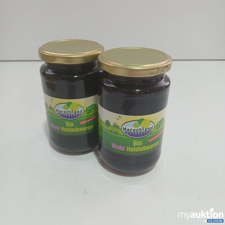 Artikel Nr. 847211 Artikel Nr. 847211: Marschland Bio Wald Heidelbeeren 2x340g