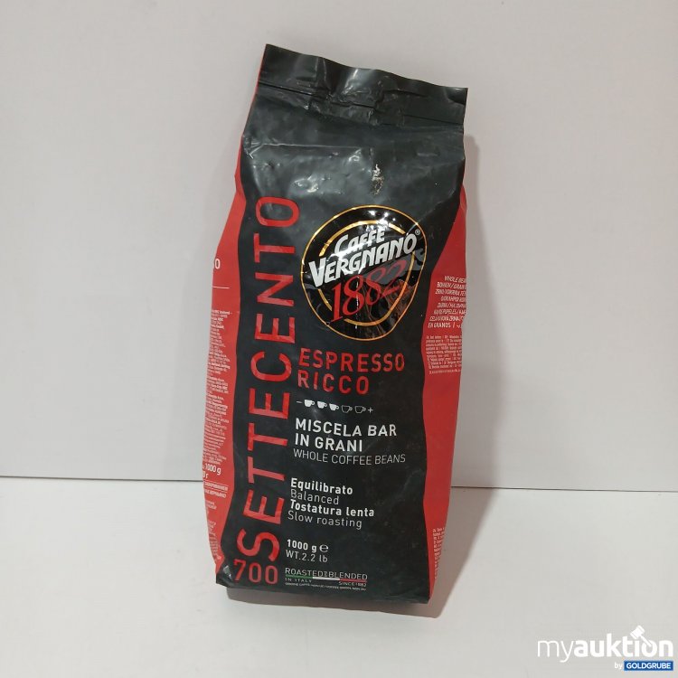 Artikel Nr. 854211 Artikel Nr. 854211: Caffe Vergnano 1882 Espresso Ricco ganze bohnen 1000g