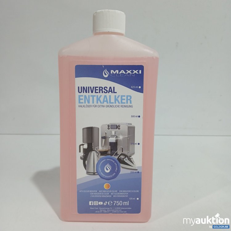 Artikel Nr. 876211 Artikel Nr. 876211: Maxxi Clean Universal Entkalker 750mln
