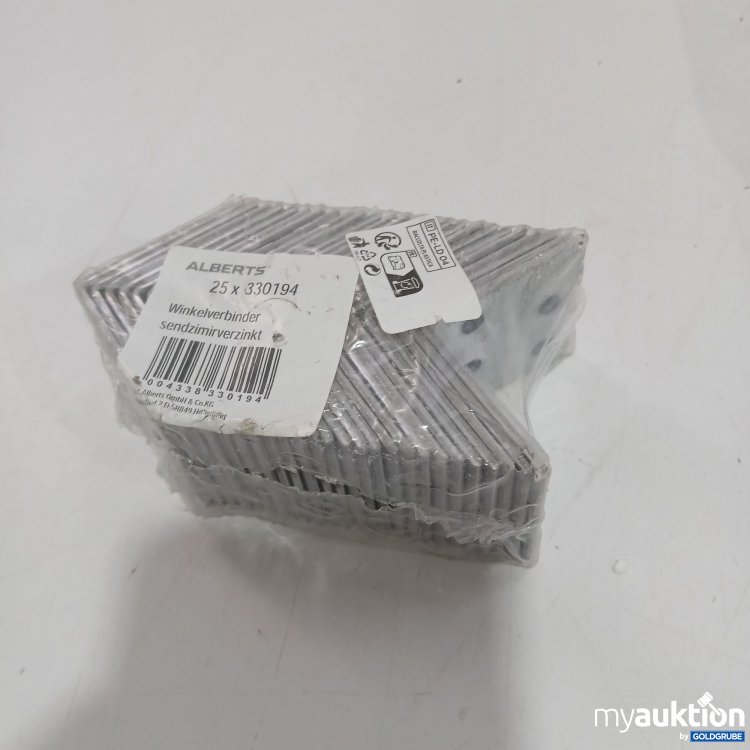 Artikel Nr. 883211: Alberts Winkelverbinder 25x 330194 