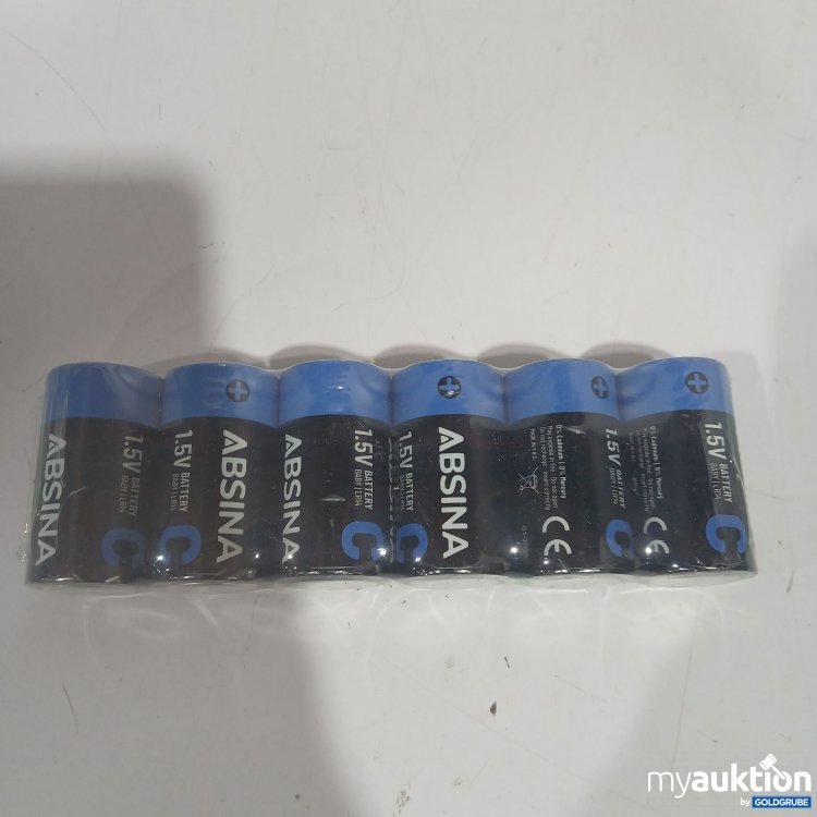 Artikel Nr. 898211: Absina C Batterien 6Stk 