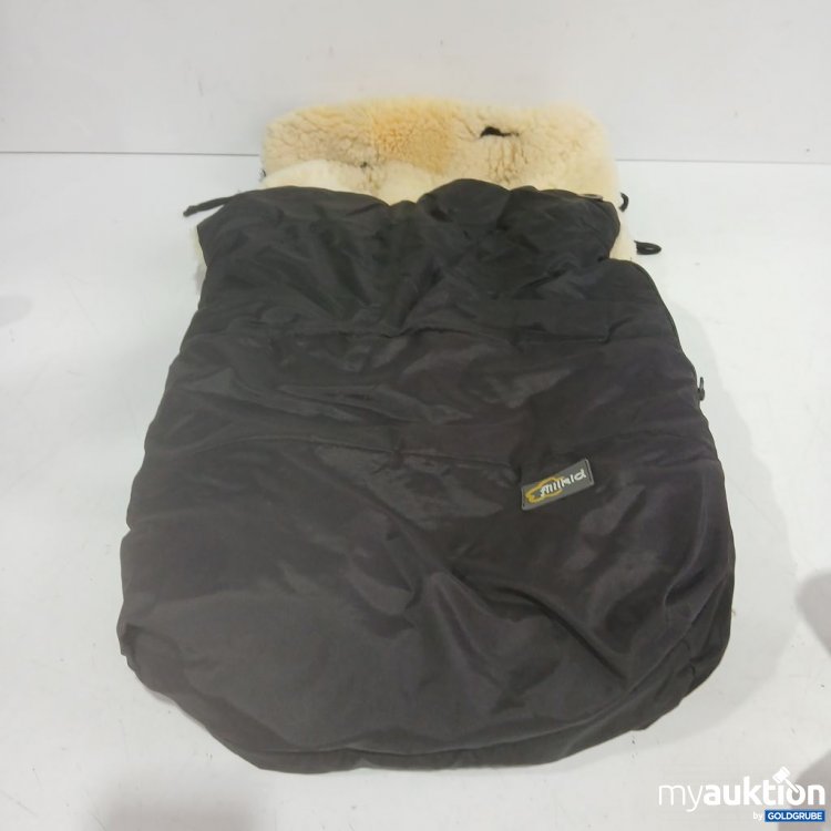 Artikel Nr. 939211 Artikel Nr. 939211: fillikid Schlafsack Schwarz Kunstfellfutter für Kinderwagen