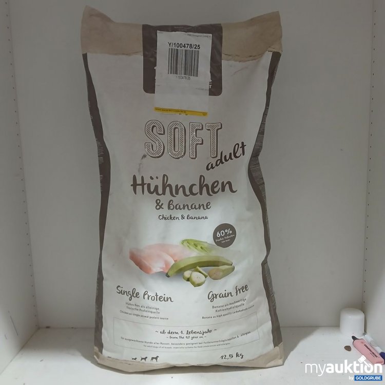 Artikel Nr. 971211 Artikel Nr. 971211: SOFT Hühnchen & Banane Adult Hundefutter