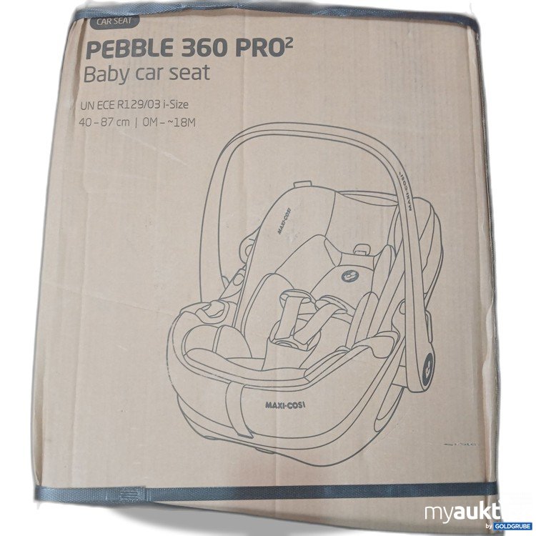 Artikel Nr. 992211: Car Seat Pebble 360 Pro2 Baby Car Seat UN ECE R129/03 i-Size 40-87cm