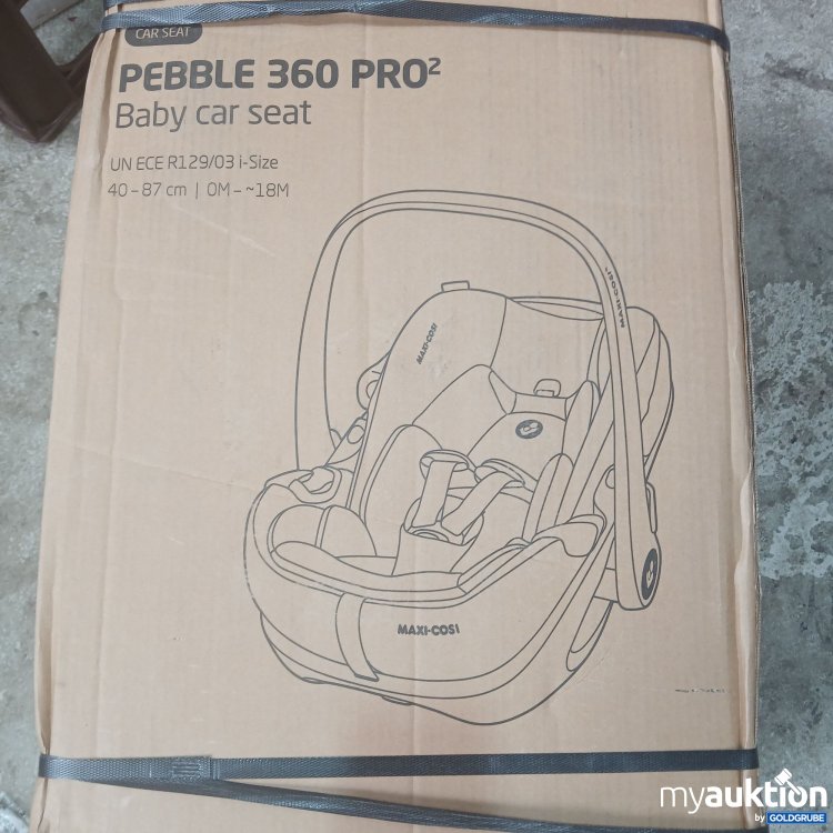 Artikel Nr. 992211: Car Seat Pebble 360 Pro2 Baby Car Seat UN ECE R129/03 i-Size 40-87cm