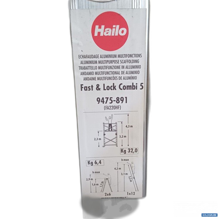 Artikel Nr. 447212 Artikel Nr. 447212: Hailo Fast & Lock Combi 5 9475-891