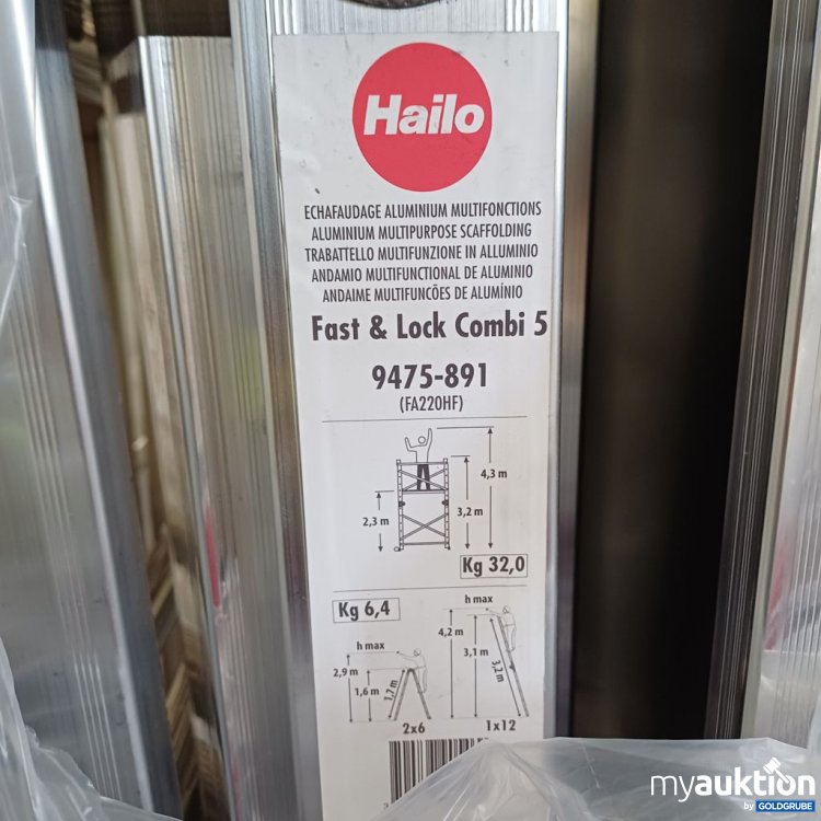 Artikel Nr. 447212 Artikel Nr. 447212: Hailo Fast & Lock Combi 5 9475-891