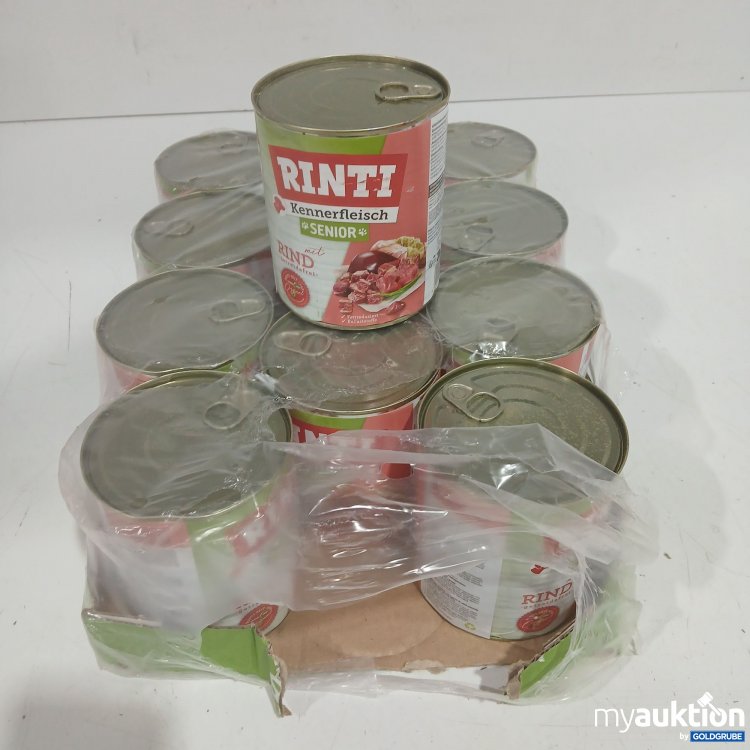Artikel Nr. 463212: Rinti Hundefutter Kennerfleisch Senior mit Rind 12x800g 