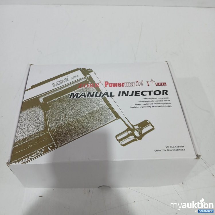 Artikel Nr. 470212 Artikel Nr. 470212: ZORR Powermatic I+ Elite Manual Injector