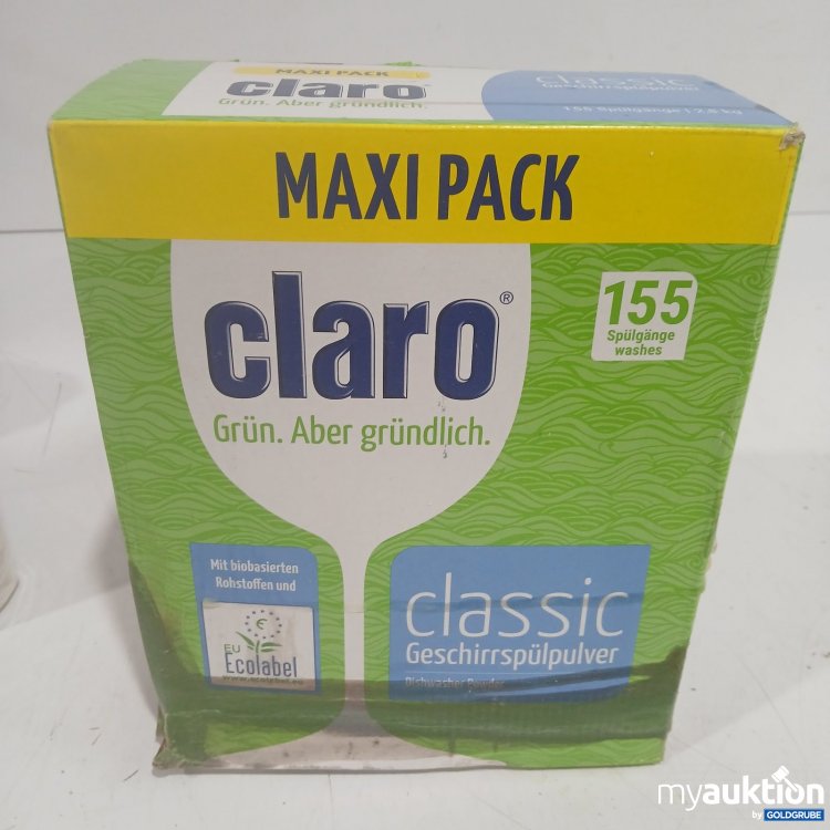 Artikel Nr. 471212: claro Geschirrspülpulver 2,8kg