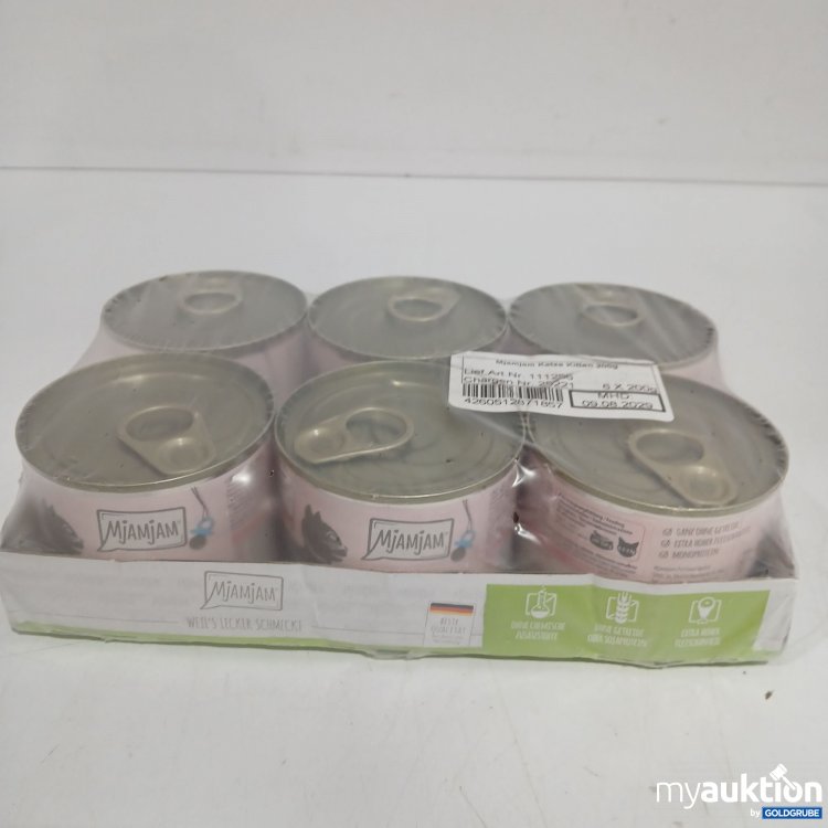 Artikel Nr. 873212: Mjamjam Katzenfutter Kitten 6x200g