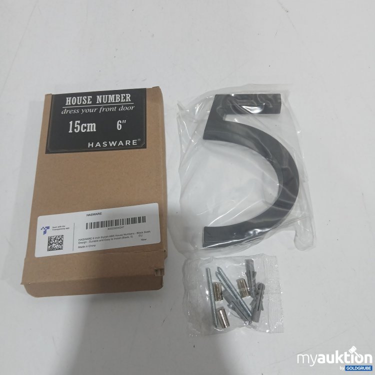 Artikel Nr. 887212 Artikel Nr. 887212: Hasware House Number 15cm "5"