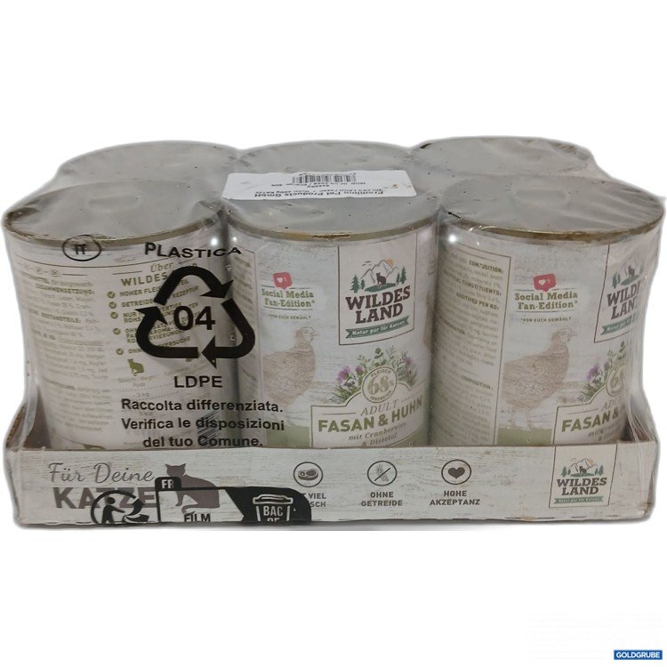 Artikel Nr. 950212: Wildes Land Adult  Fasan &Huhn 6x400g 