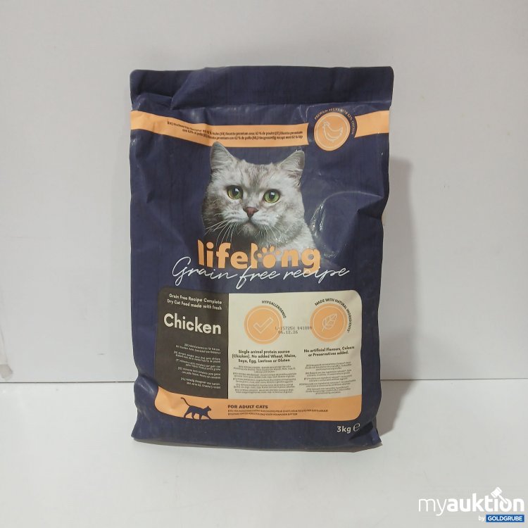 Artikel Nr. 973212: Lifelong Adult Cat Food Chicken 3kg
