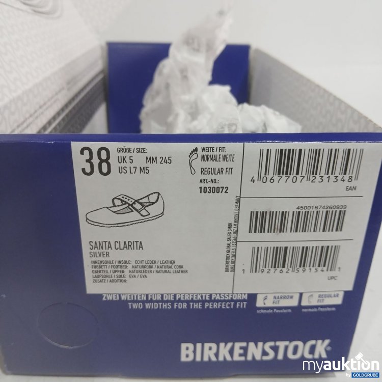 Artikel Nr. 991212 Artikel Nr. 991212: Birkenstock Santa Clarita silver