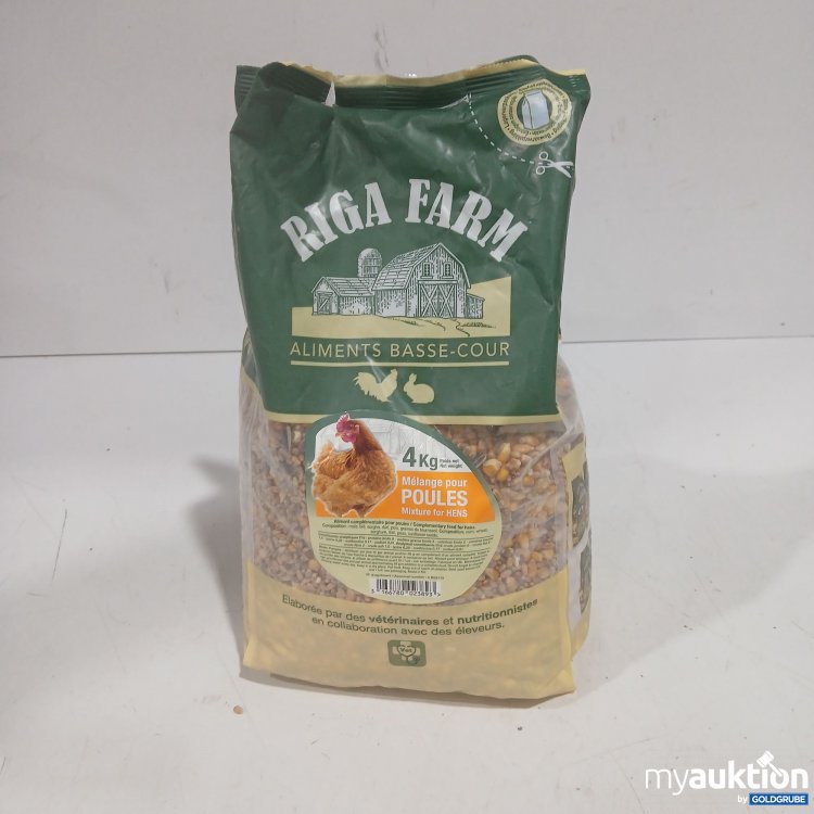 Artikel Nr. 463213: Riga Farm Hühnerfutter 4kg 