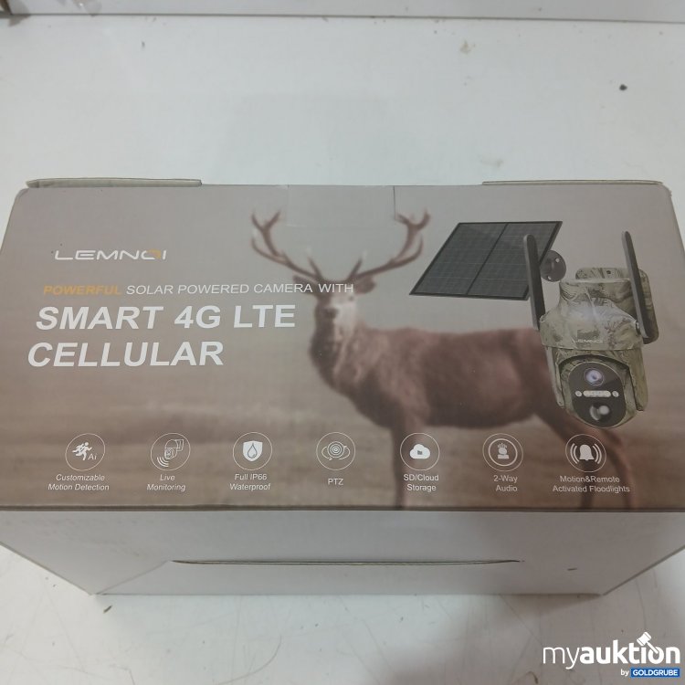 Artikel Nr. 466213 Artikel Nr. 466213: Lemnoi Solar Battery PTZ Kamera Smart 4 g LTE Cellular