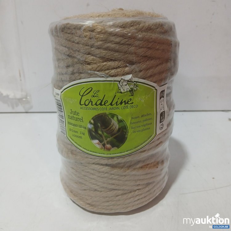 Artikel Nr. 468213 Artikel Nr. 468213: La Cordeline Jute naturel Ø 5 mm 1 kg ±100 m