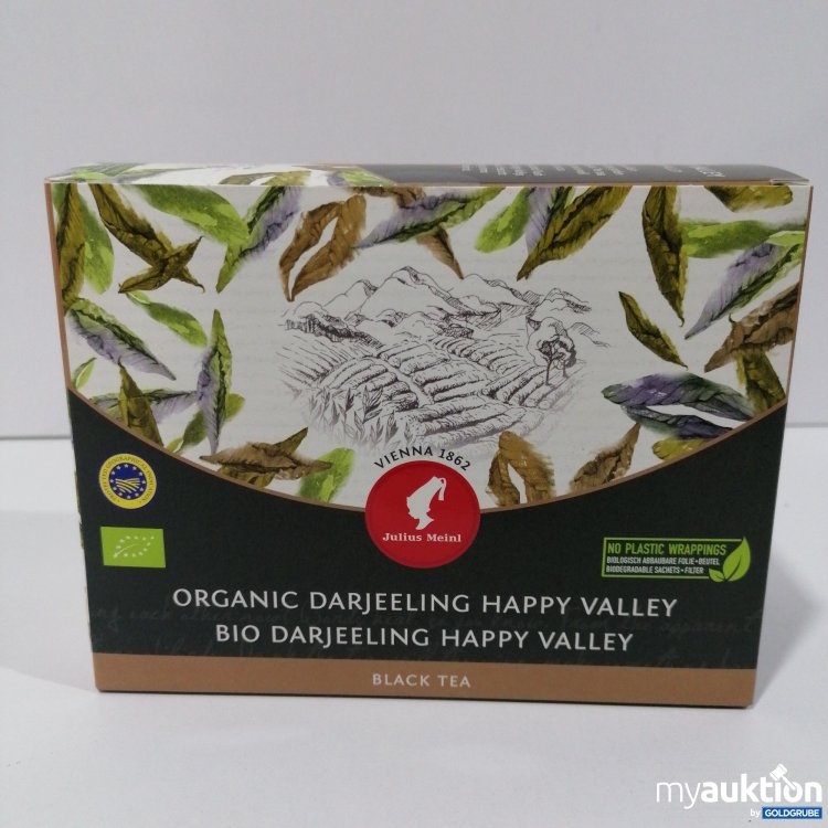 Artikel Nr. 790213 Artikel Nr. 790213: Julius Meinl Bio Darjeeling Happy Valley 20 Tea Bags y