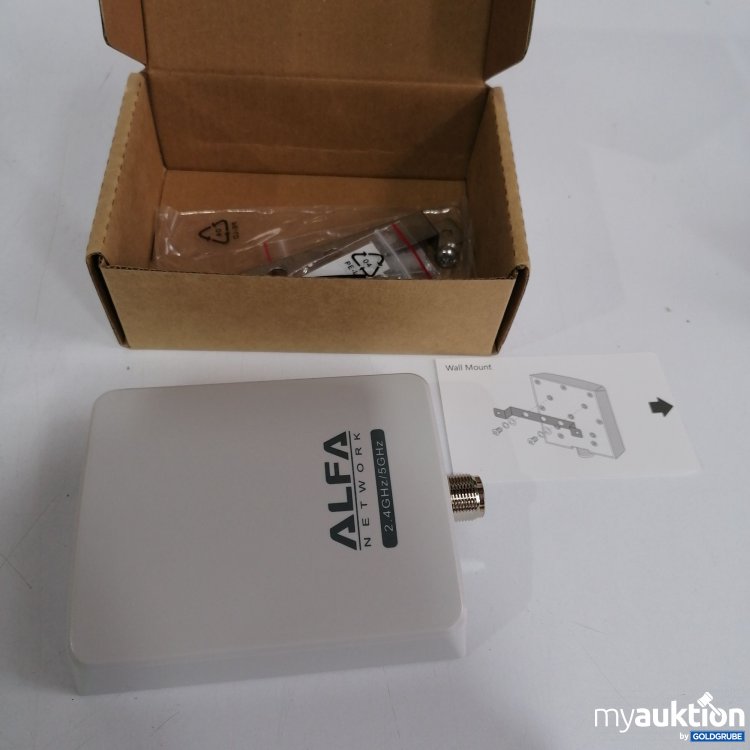 Artikel Nr. 833213 Artikel Nr. 833213: Alfa Network Dual Band 8dBi 2.4 GHz+5GHz Panel Antenna N Female