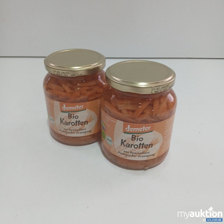 Artikel Nr. 847213 Artikel Nr. 847213: Demeter Bio Karotten 2x330g