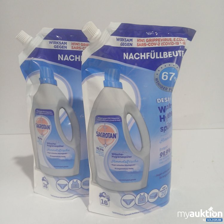 Artikel Nr. 859213: Sagrotan Wäsche Hygiene Spüler Nachfüller je 1,2L